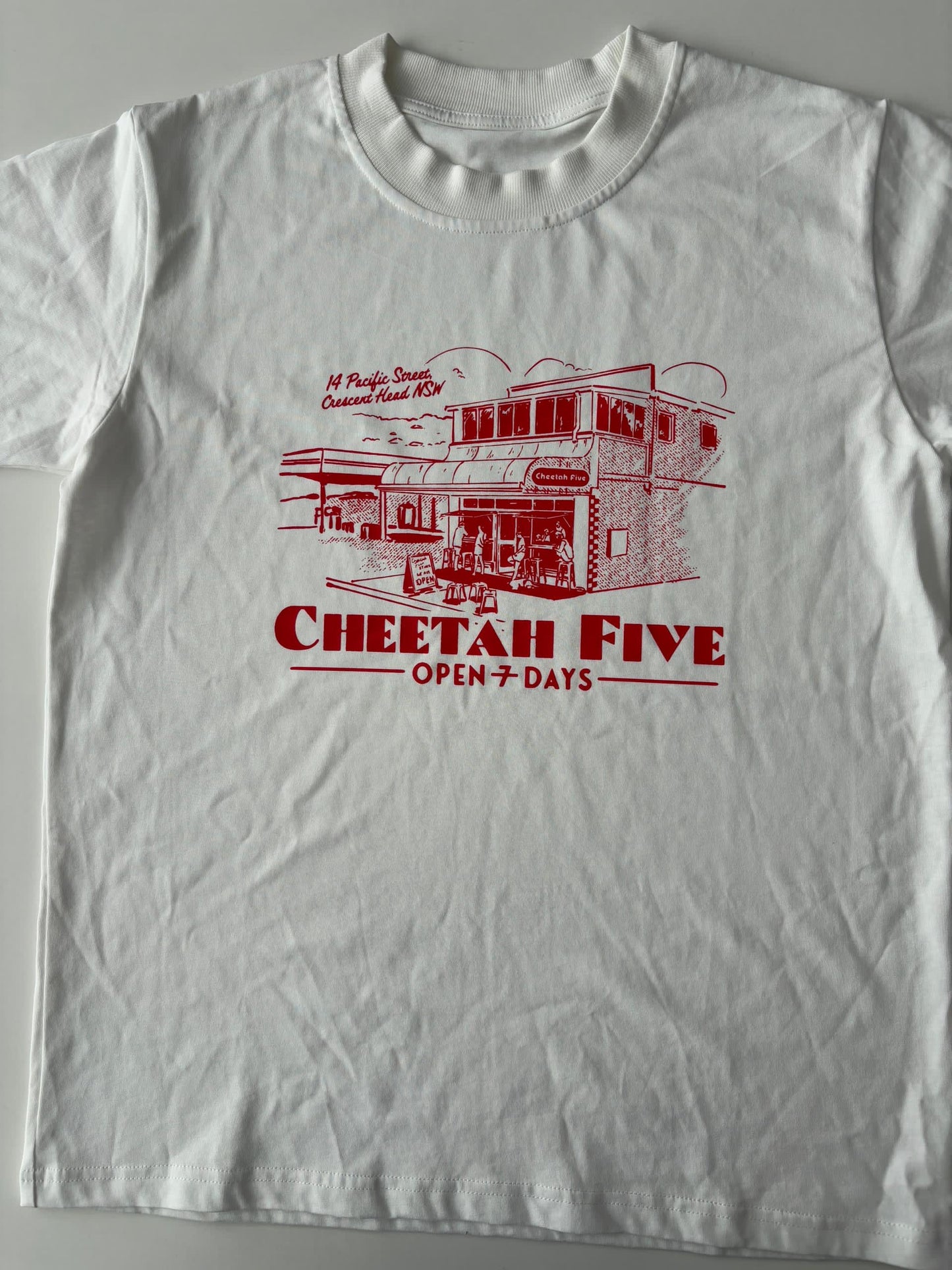 Cheetah Five Shop Front Tee