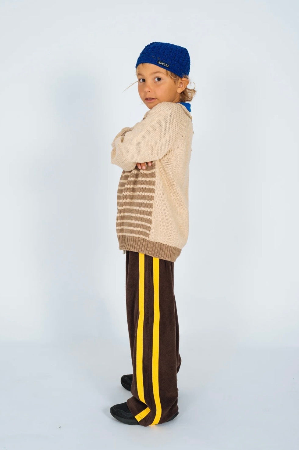 Atmosea mini Terry pant - CHOC MANGO