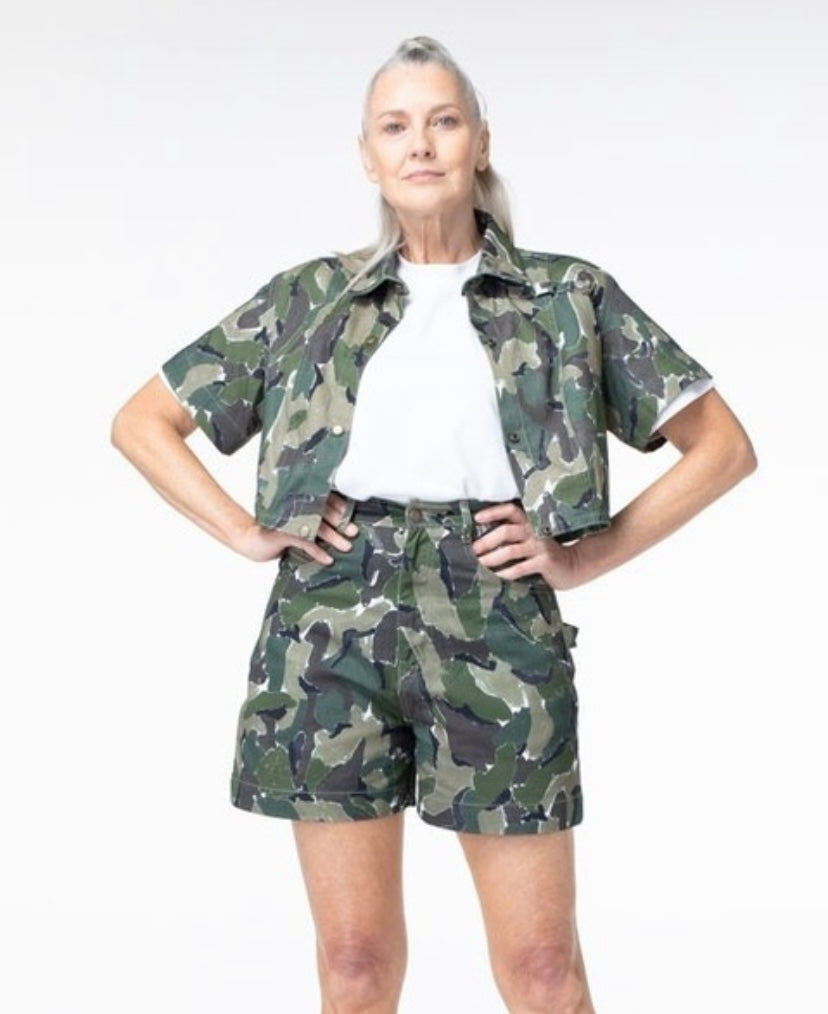 Suk Workwear Utility Short - CAMO