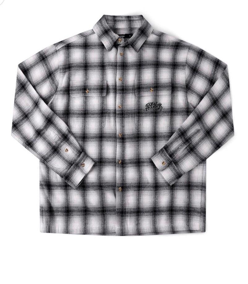 Former Vivian Flannel LS Shirt - GREY