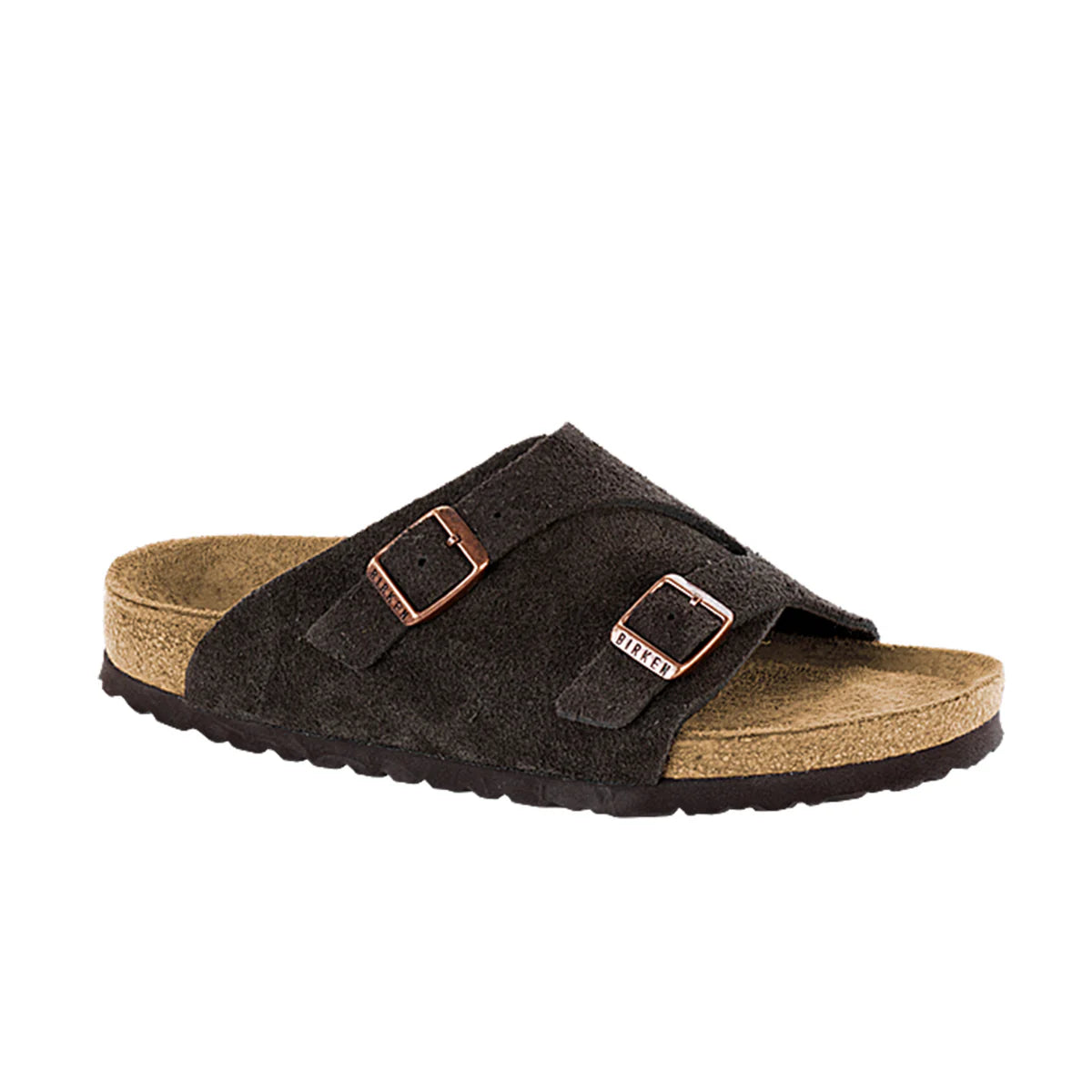 Birkenstock Zurich SFB Mocca Suede Leather Narrow