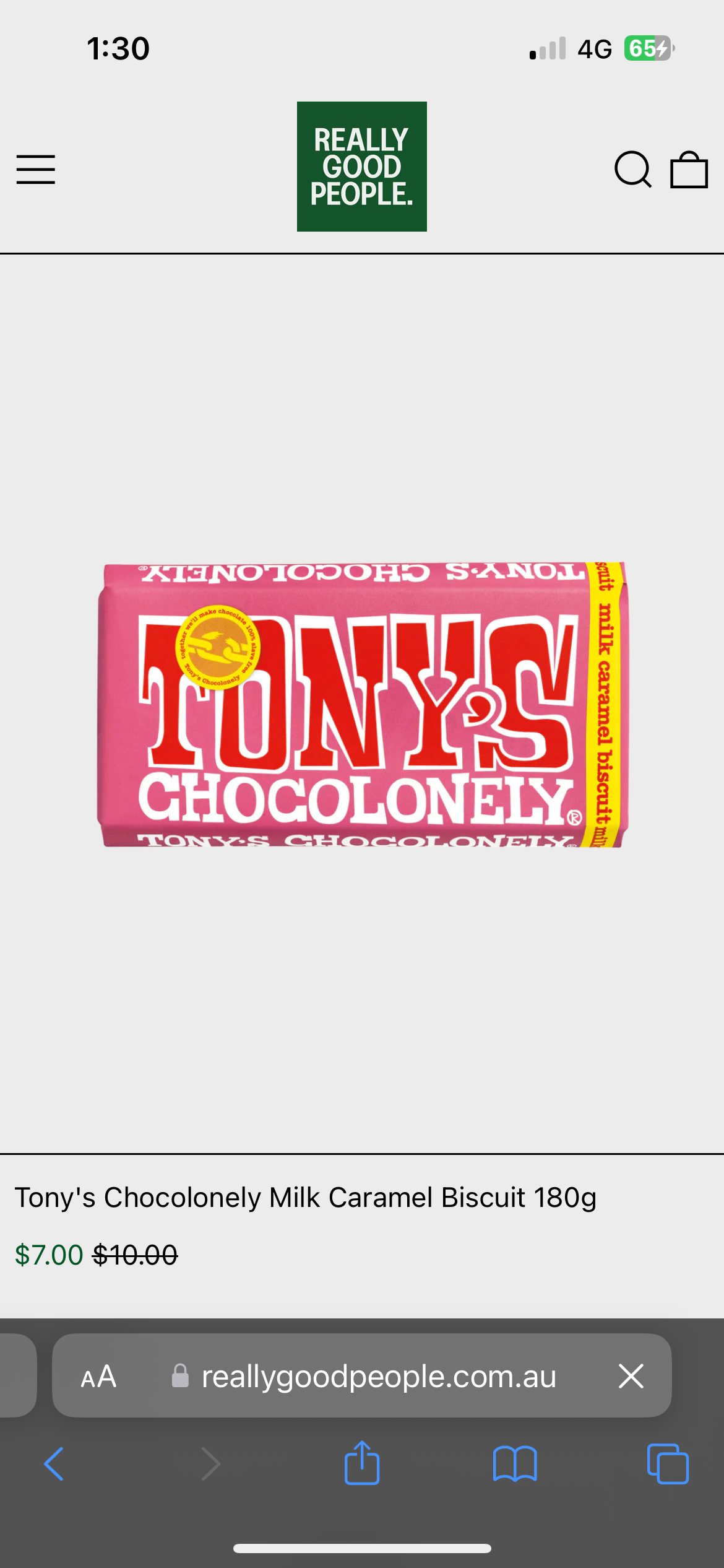 Tony’s Chocolonely Milk Biscuit Caramel