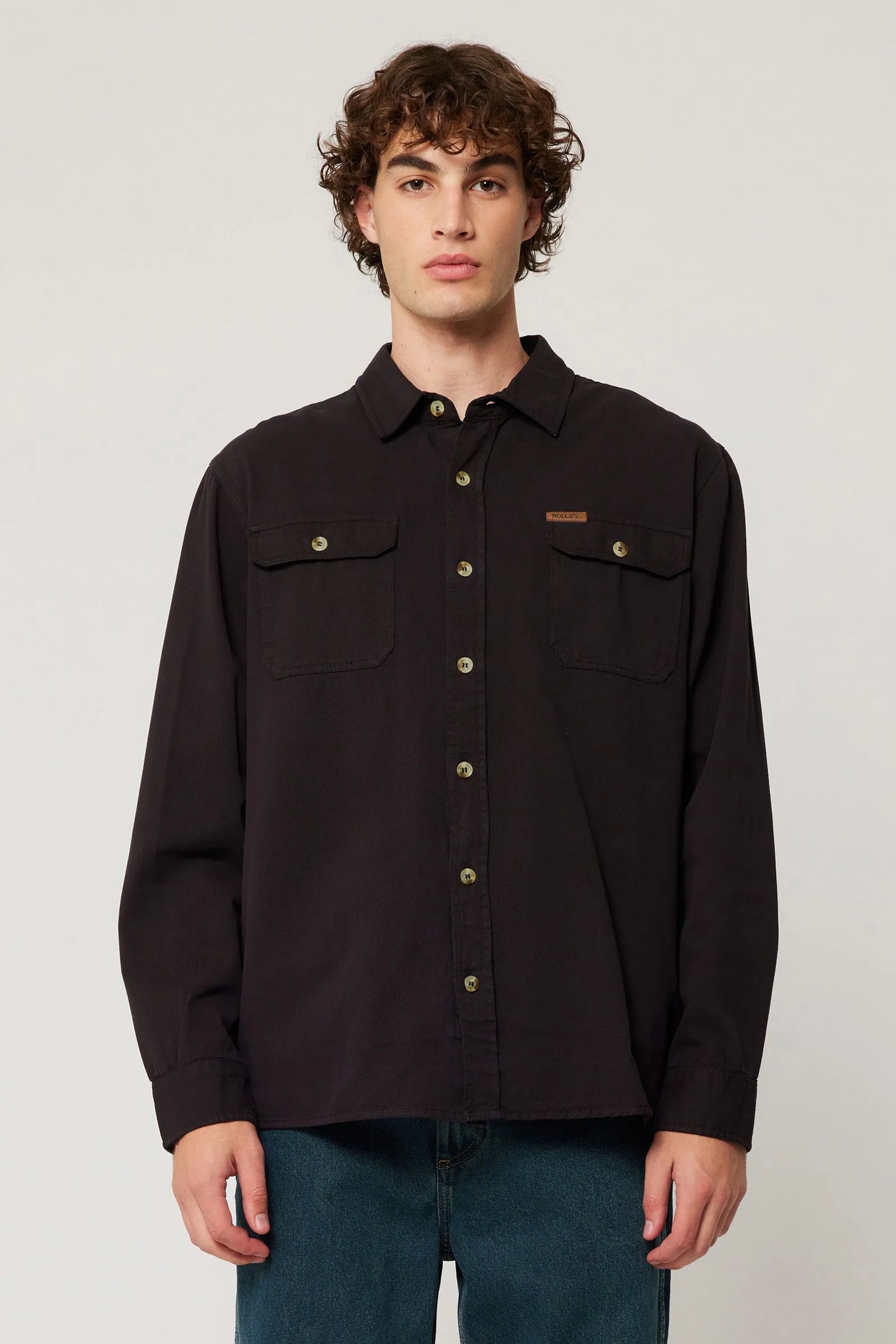 Rolla’s Trailer Drill Shirt - BLACK