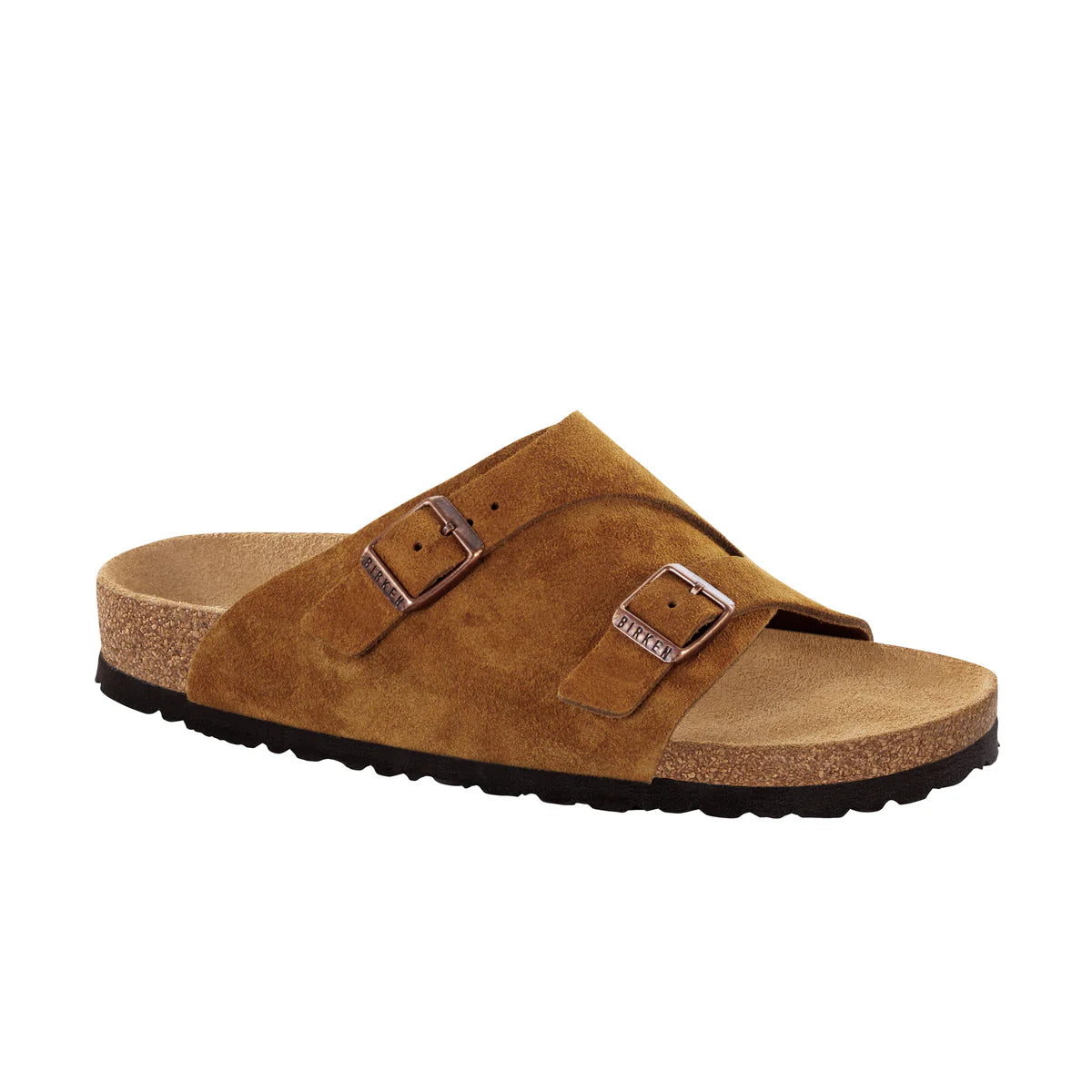 Birkenstock Zurich SFB Mink Suede Leather Narrow