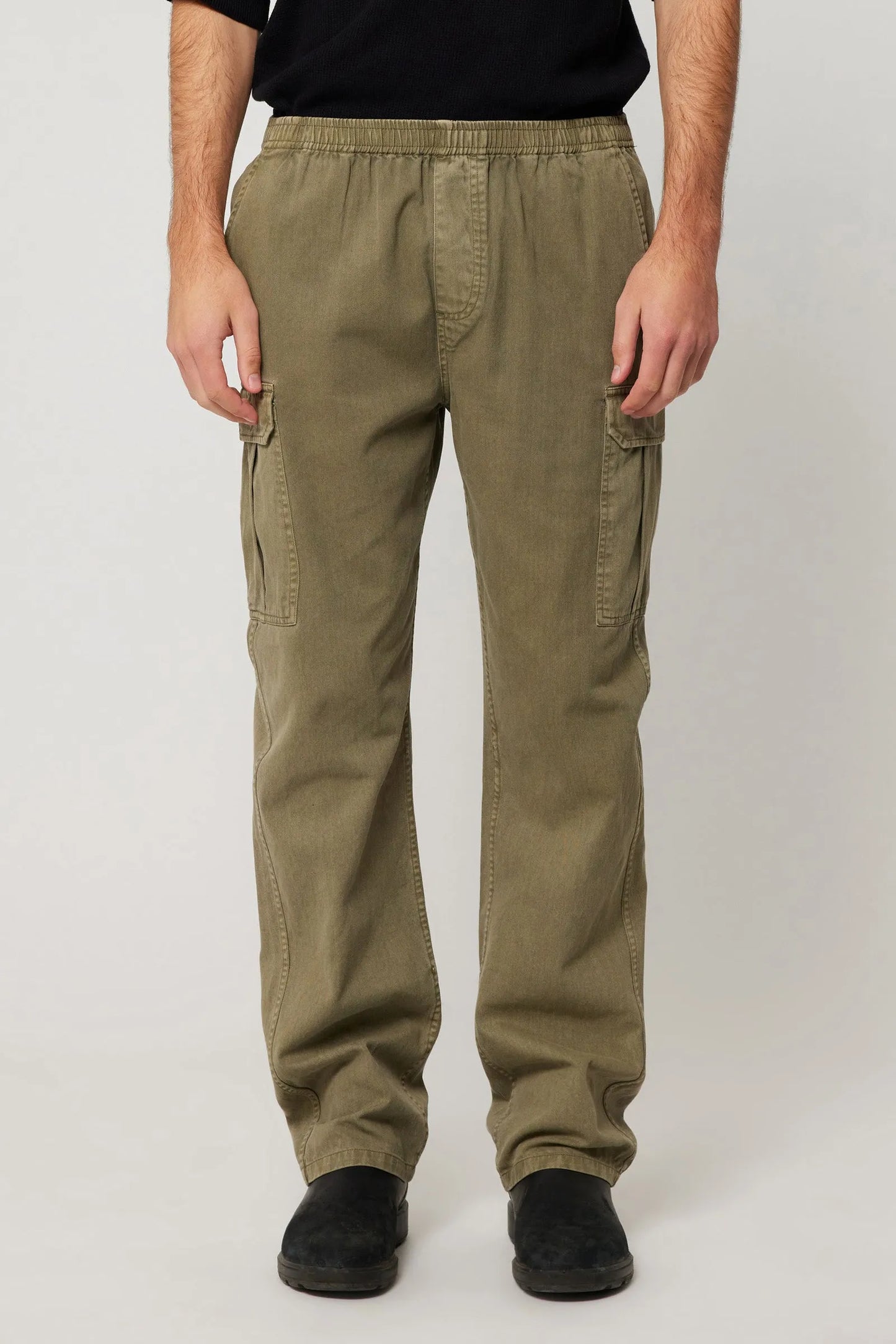 Rolla’s Tradie Cargo Pants- FADED ARMY