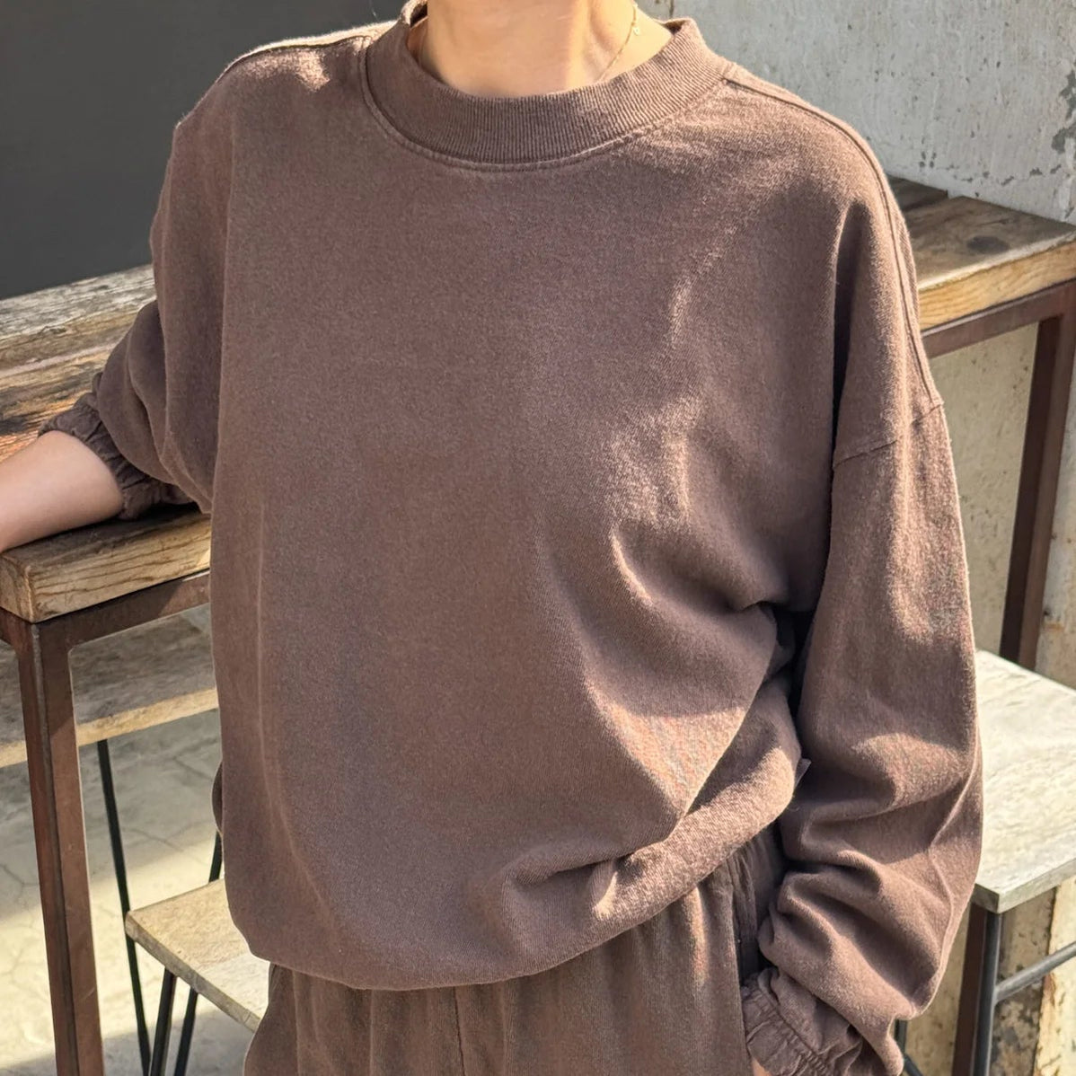 Le Bon Shoppe Daisy Long Sleeve - CHOCOLATE