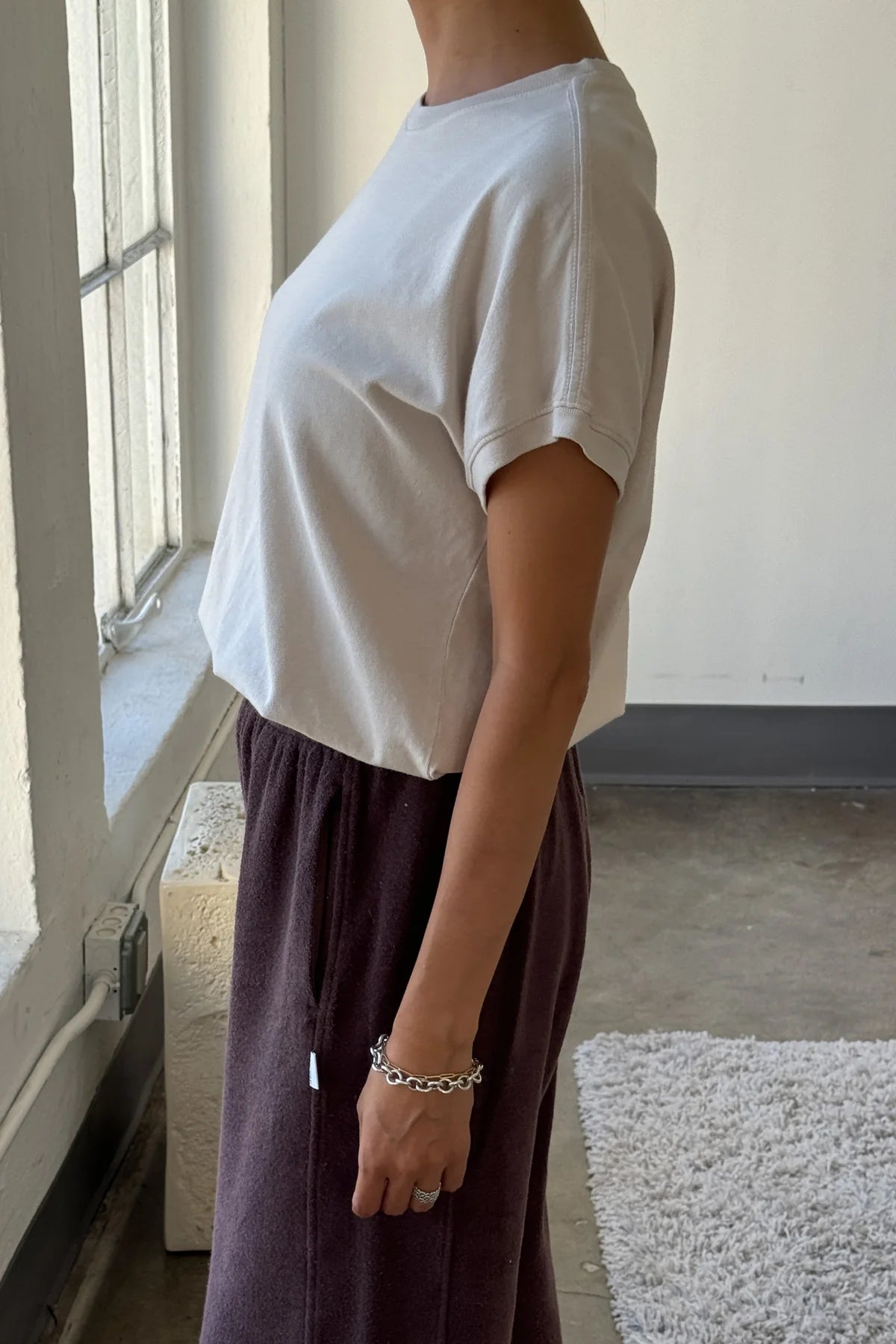Le Bon Shoppe Ease Tee - RICE