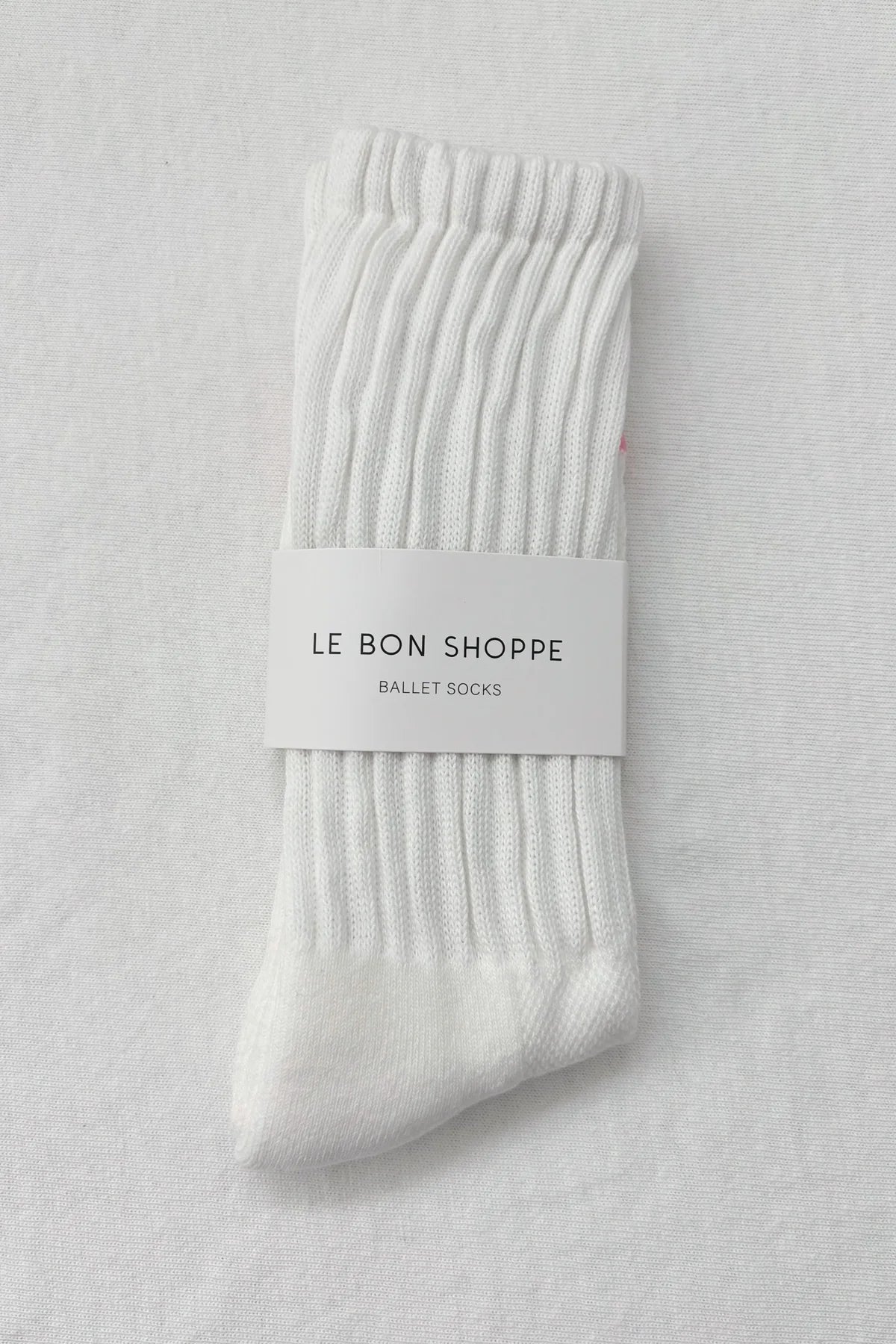 Le Bonne Shoppe Ballet Socks - WHITE