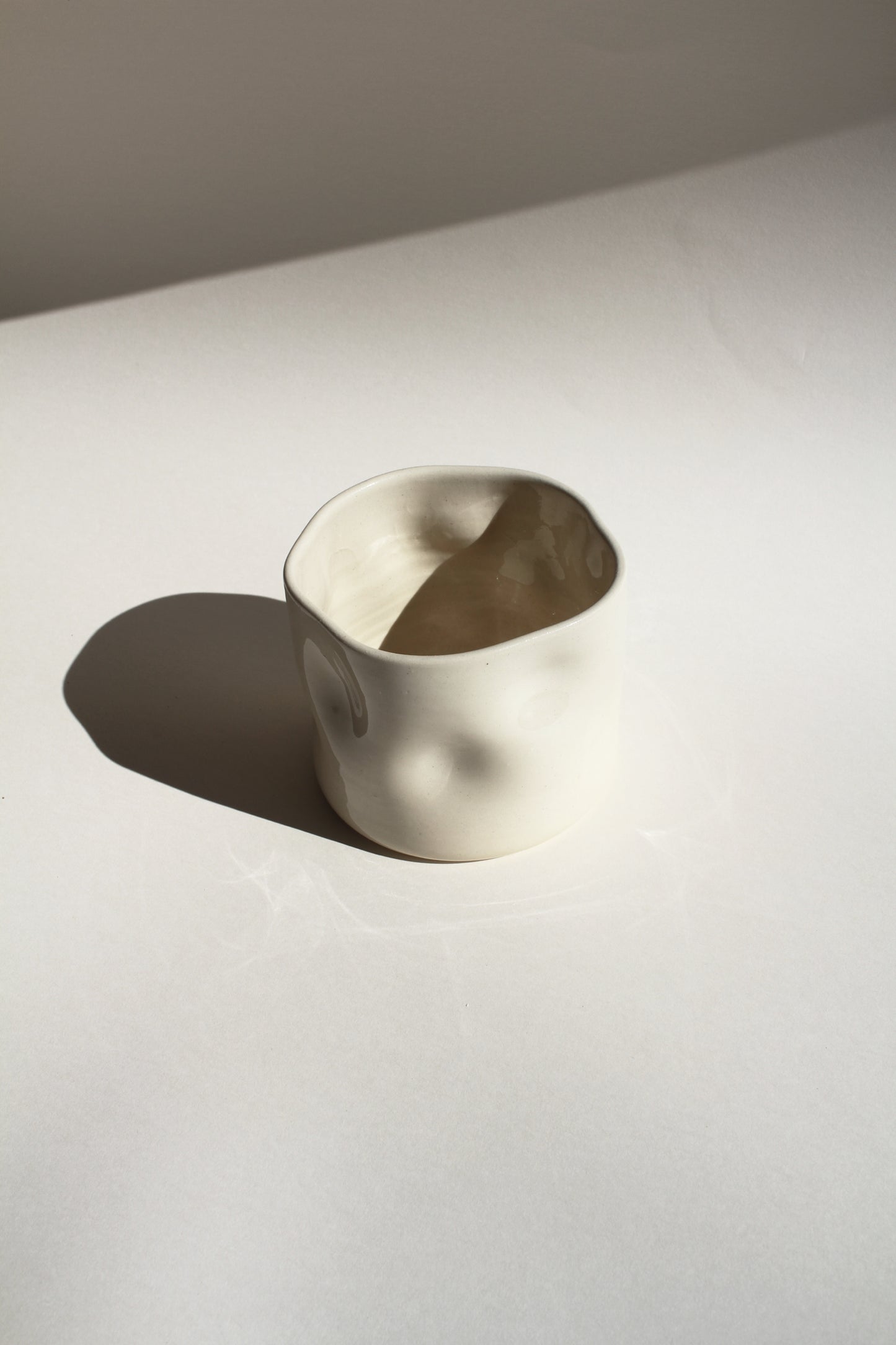 Jedda Ceramics Solar Cup - CREAM