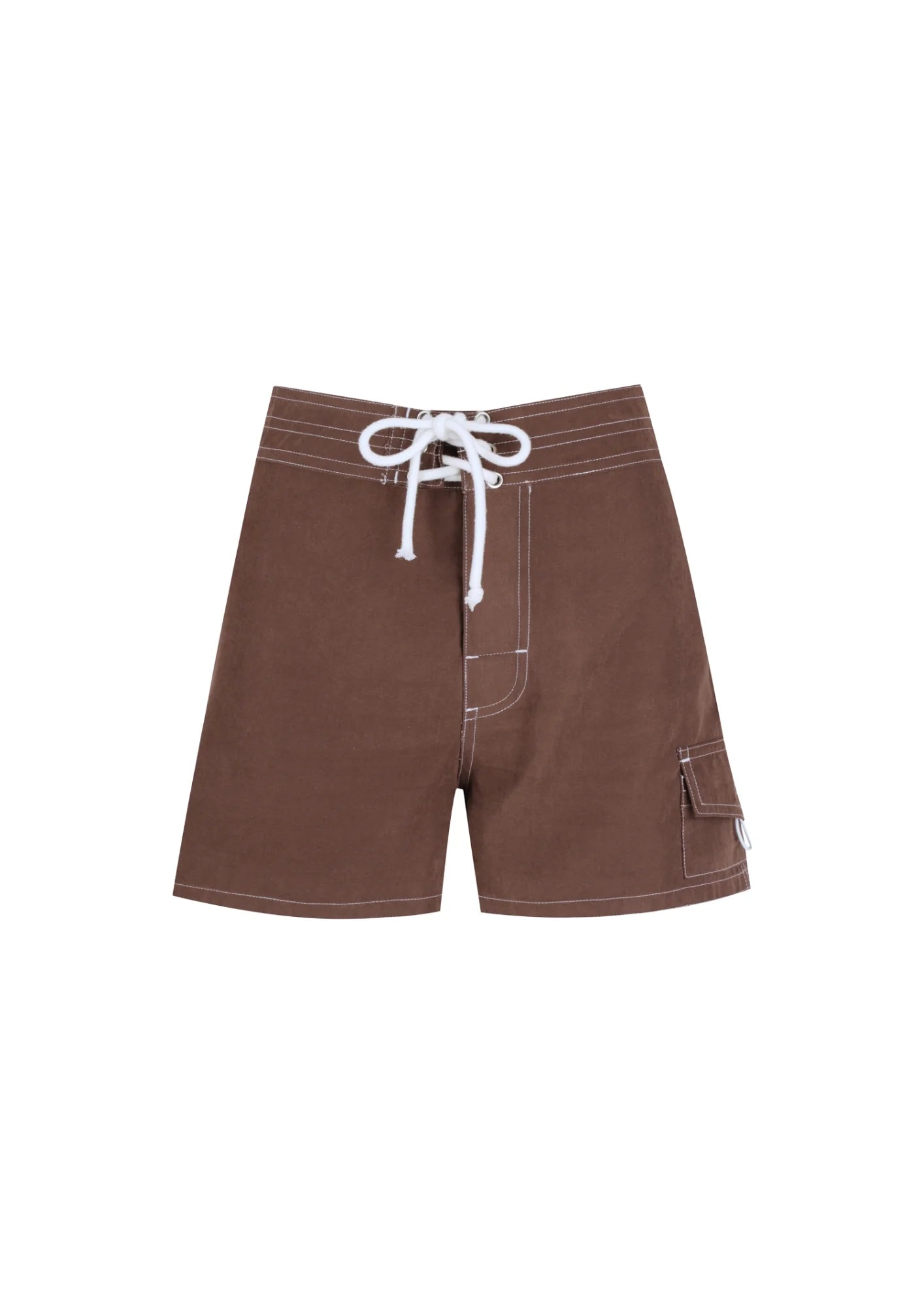 Nordies Boardies Tie Front - MOCHA