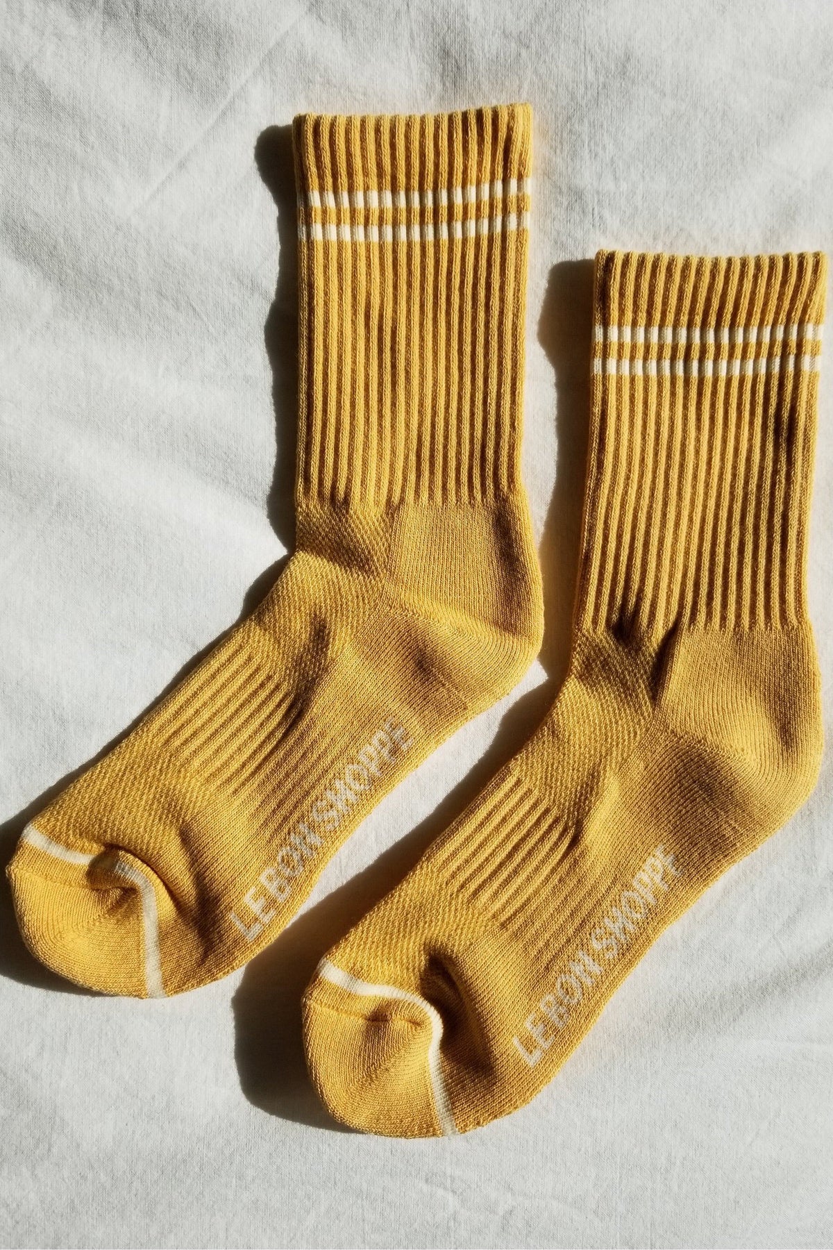 Le Bon Shoppe Boyfriend Socks - BUTTER