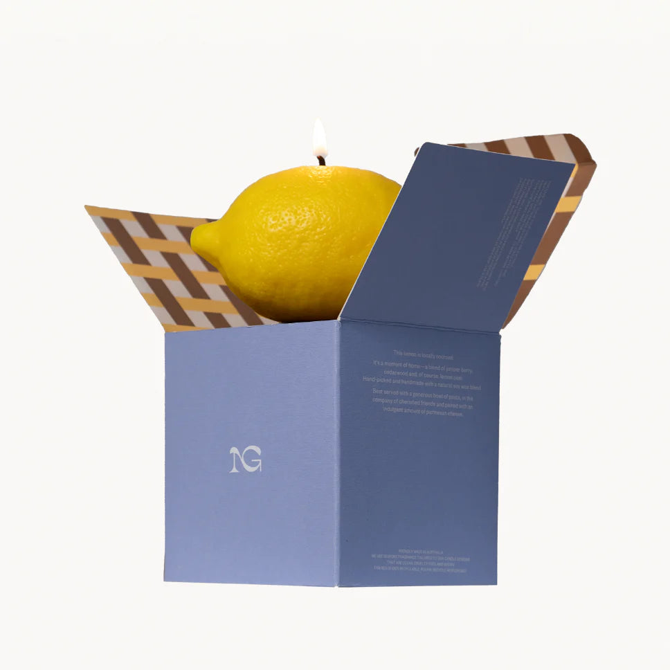 Nonna’s Grocer Candle - LEMON