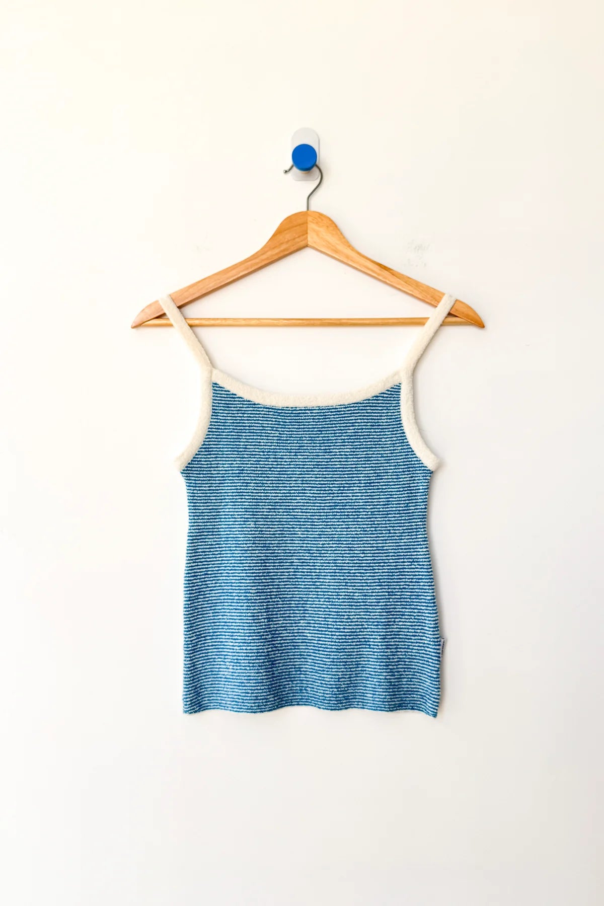 Le Bon Shoppe Singlet - BLUE STRIPED