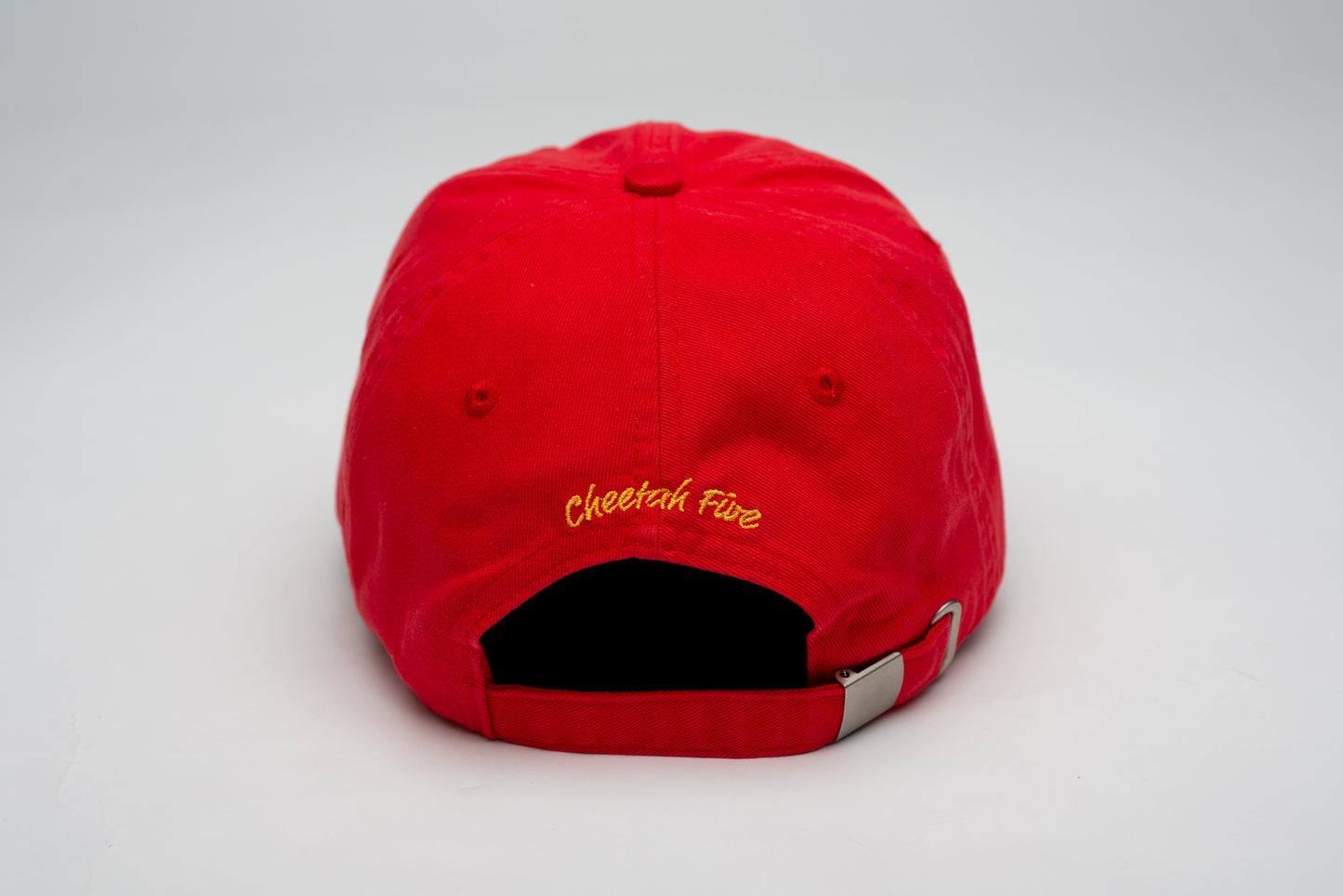 Cheetah Five Crescent Head Cap - RED