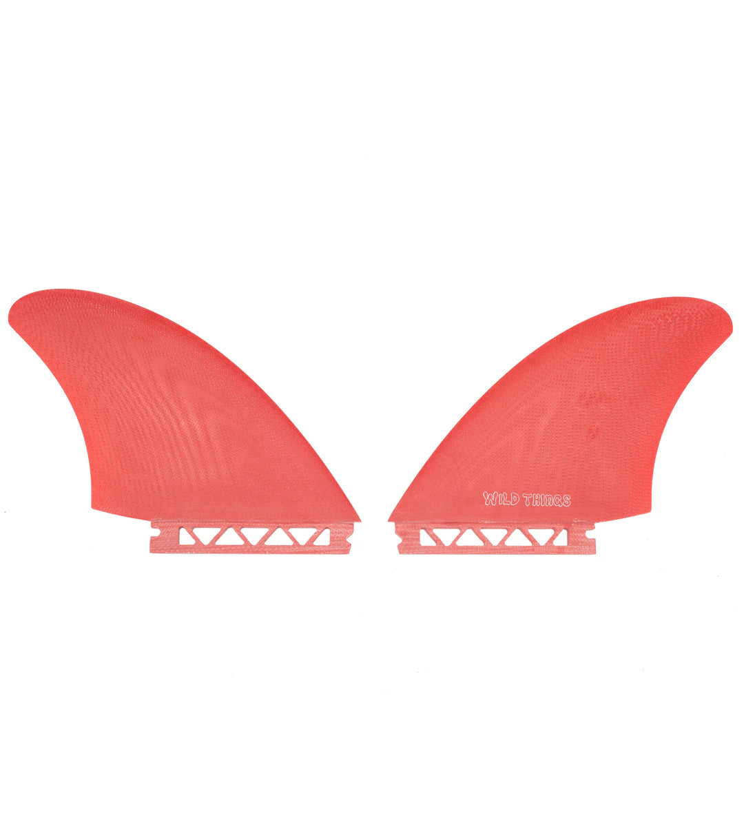 Wild Things Hybrid ST Twin Fins - RED