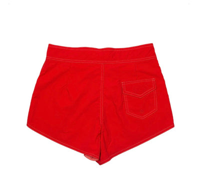 Wild Things Womens Board Shorts - RED