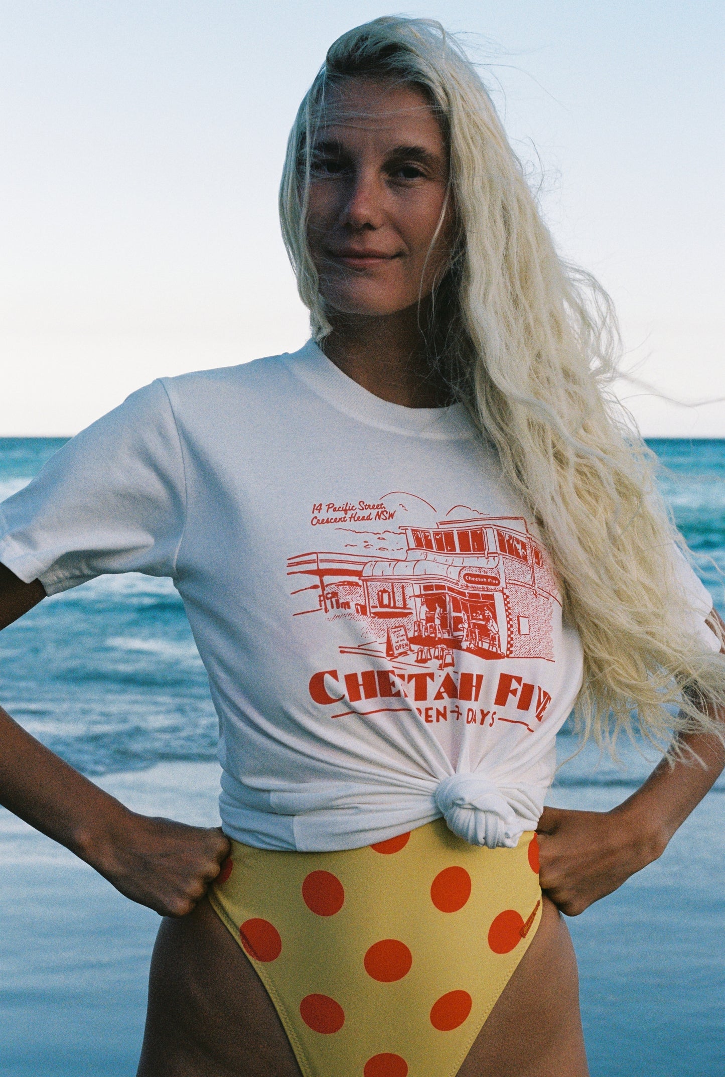 Cheetah Five Shop Front Tee