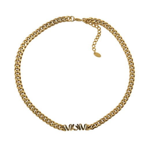 Briwok Mum Necklace - GOLD