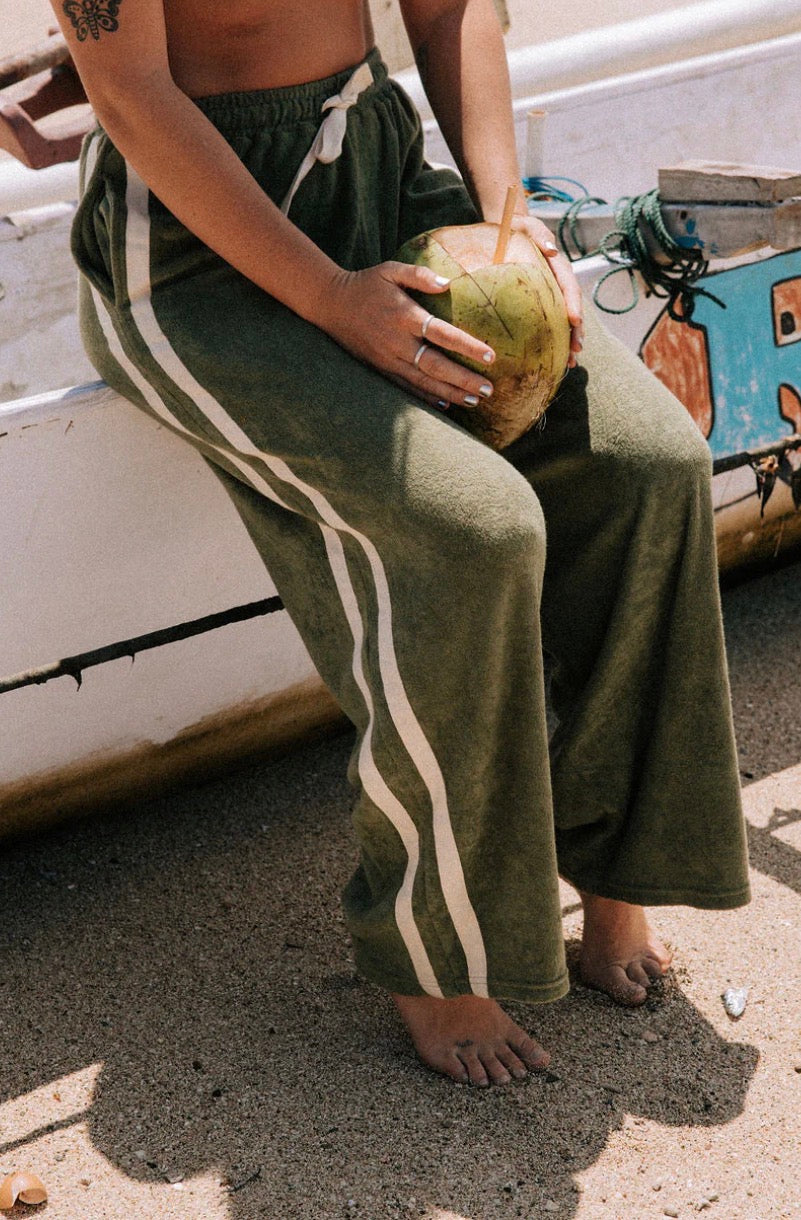 Atmosea Aprés Surf Pant - OLIVE