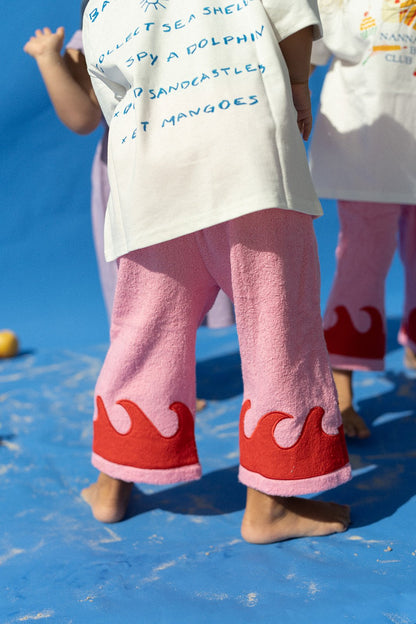 Spicy Dugong Wave Party Pants - PINK