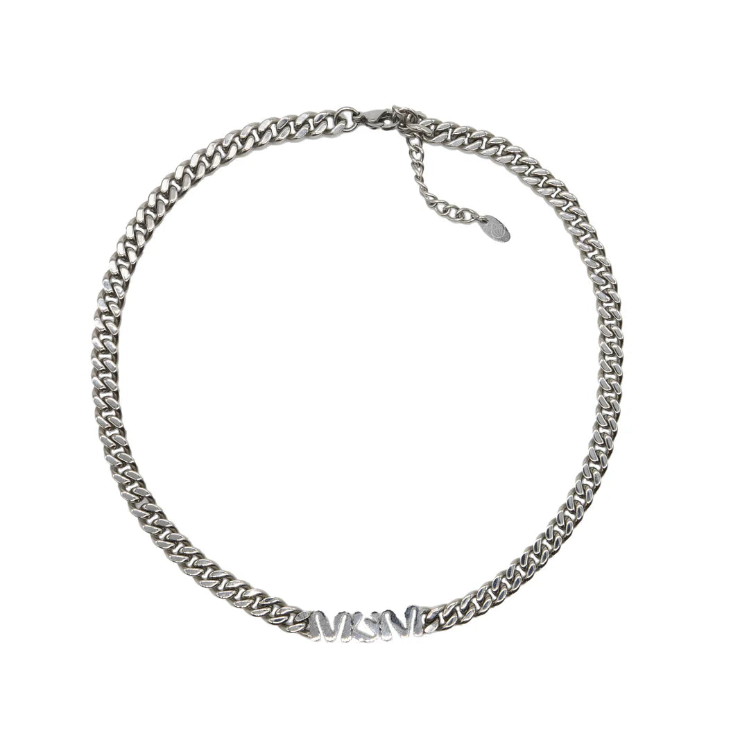 Briwok Mum Necklace - SILVER