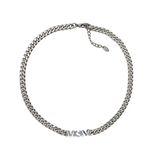 Briwok Mum Necklace - SILVER