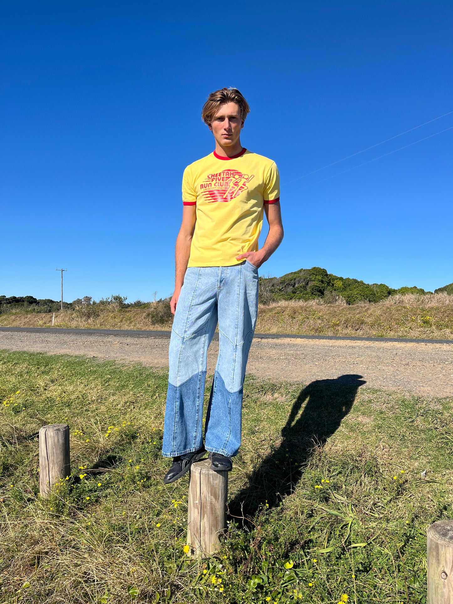 Cheetah Five Run Club Adult Tee