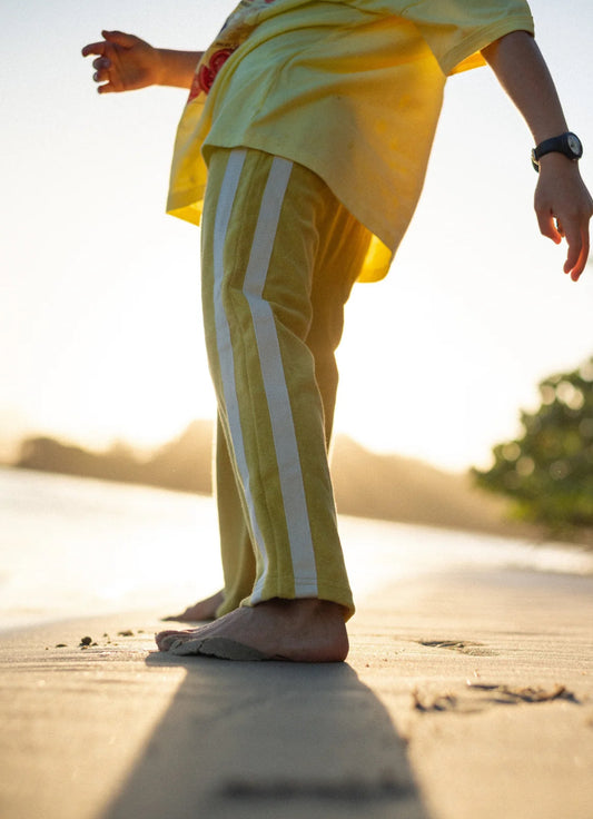 Atmosea Mini Terry Pant - BUTTER YELLOW