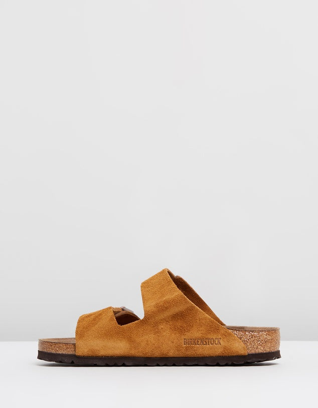 Birkenstock Arizona SFB Mink Suede Regular