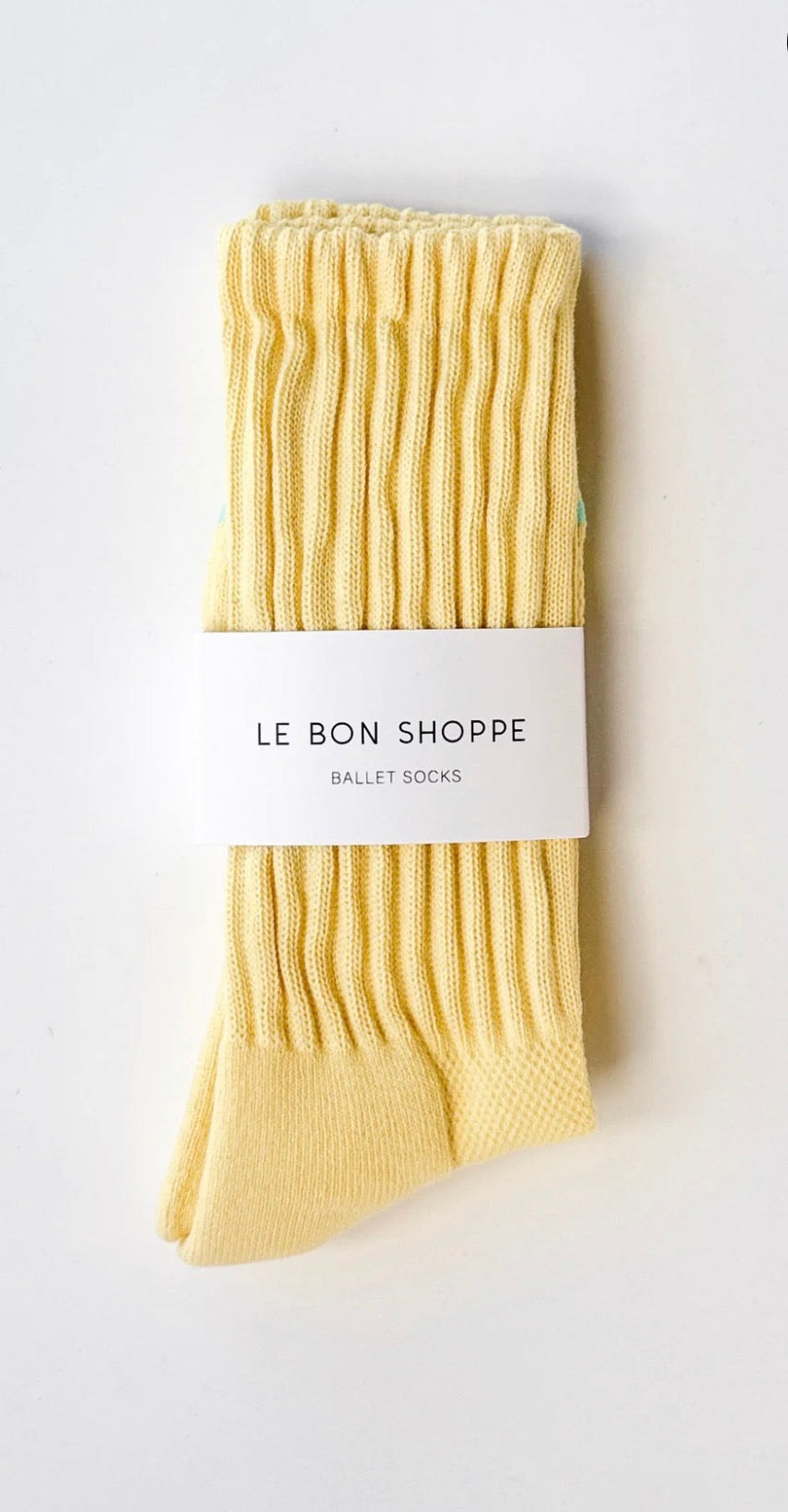 Le Bon Shoppe Ballet Socks - PALE YELLOW