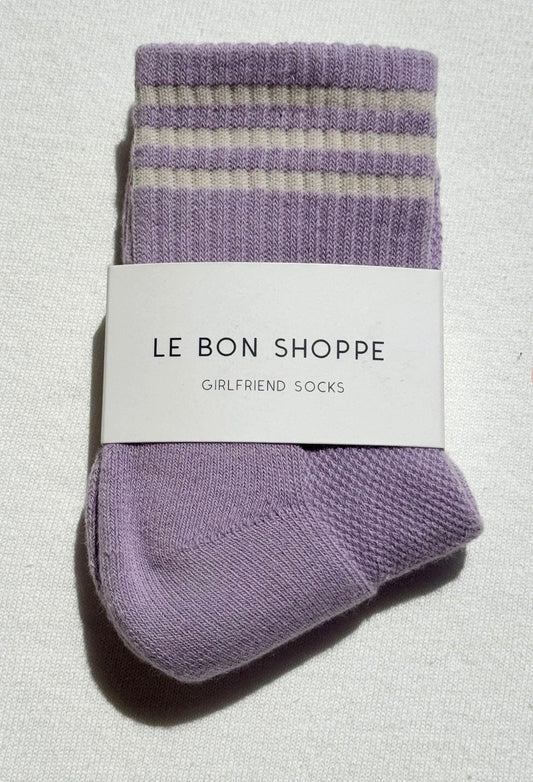 Le Bon Shoppe Girlfriend Socks - IRIS