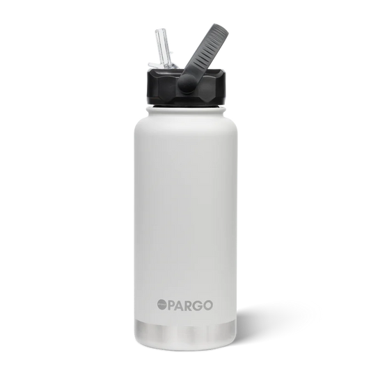 Pargo Insulated Bottle 950ml with straw - BONE WHITE