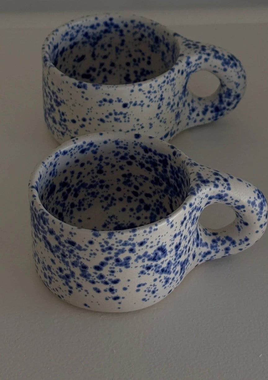 Jedda Ceramics Mini Chubby Mug - PACIFIC SPRAY