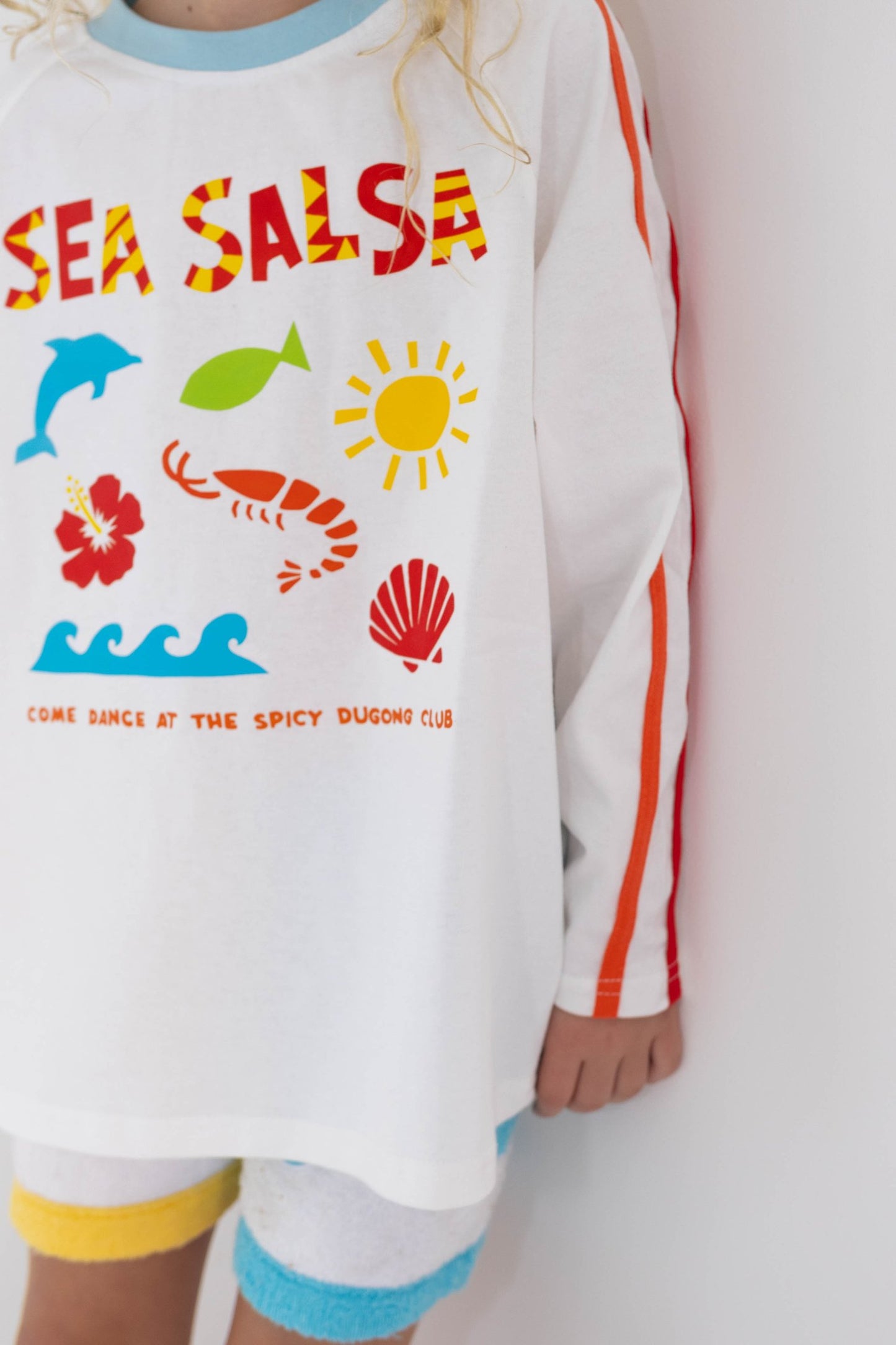 Spicy Dugong Sea Salsa Long Sleeve Tee