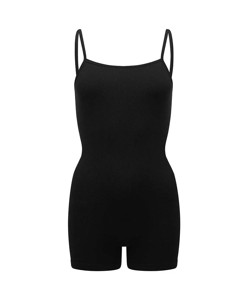 Nagnata Ballet Wool All-In Suit - BLACK