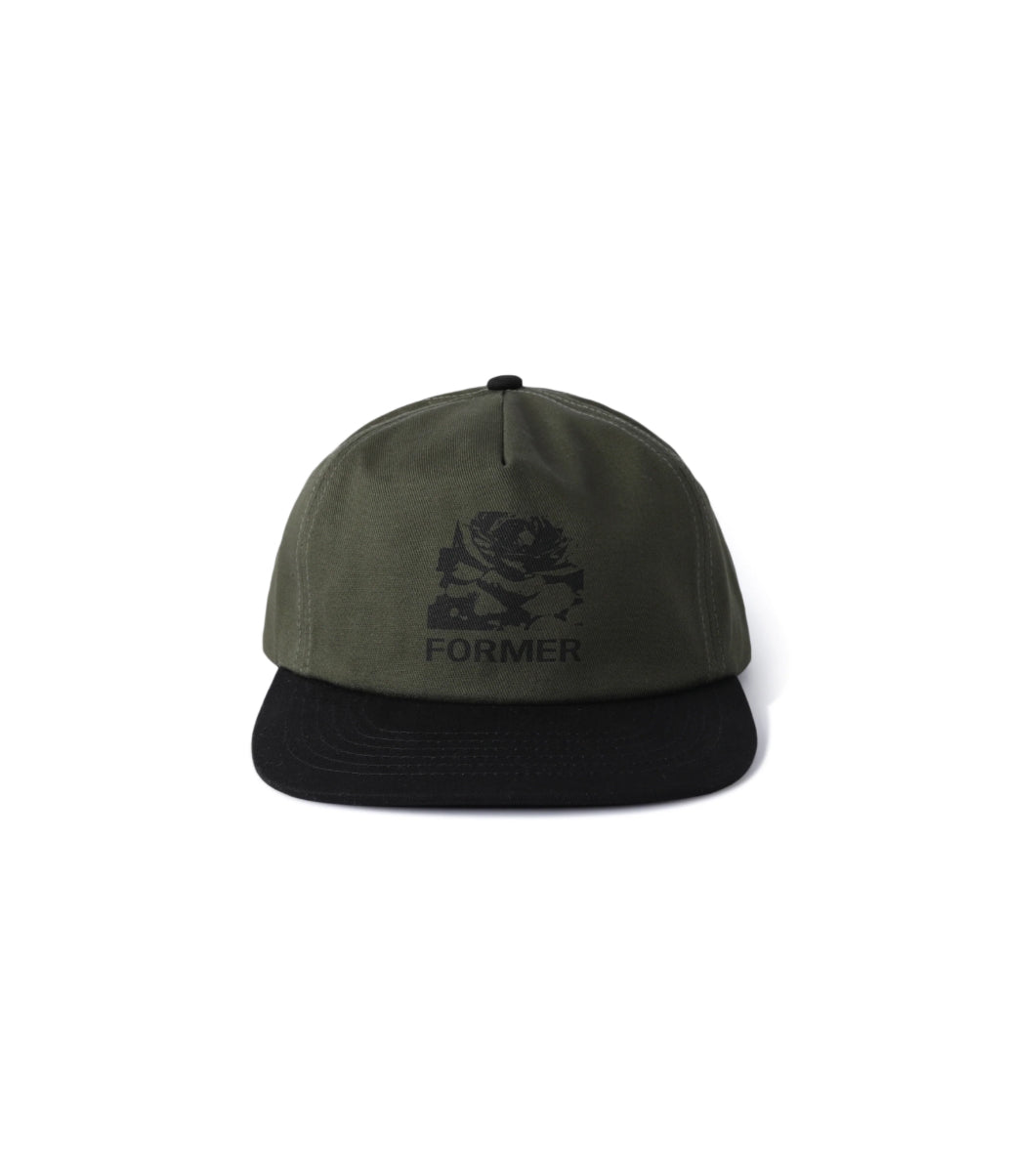 Former Rose Crux Cap - OLIVE BLACK