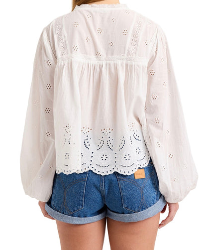 Rolla’s Darling Voile Blouse - WHITE