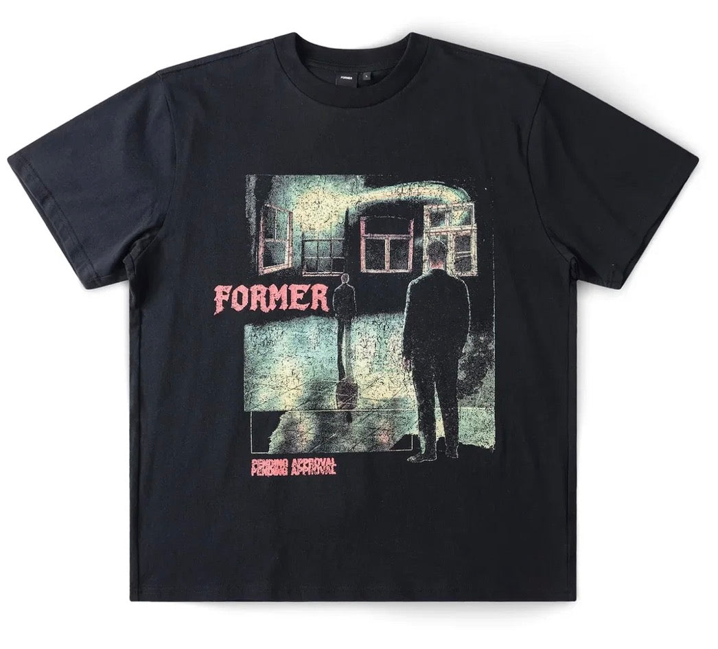 Former Mind Glass T-Shirt - BLACK