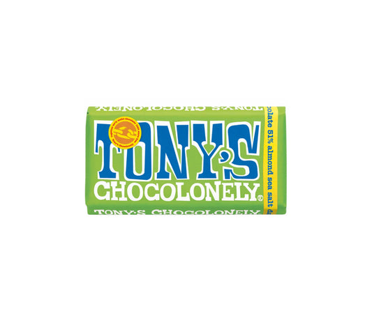 Tony’s Chocolonely - DARK ALMOND SEA SALT