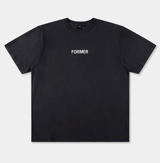 Former Legacy Overdye T-Shirt - WASHED BLACK