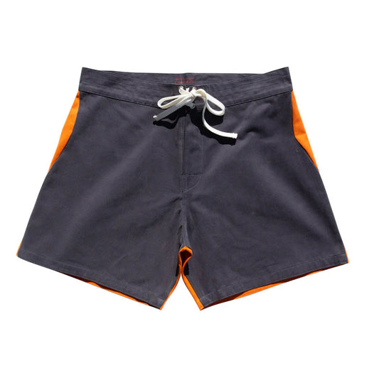 Gato Heroi 2 Tone Surf Short - SLATE/RUST