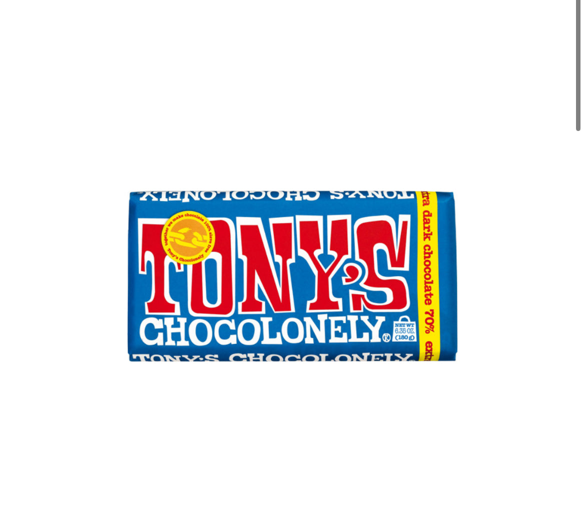 Tony’s Chocolonely - DARK CHOCOLATE