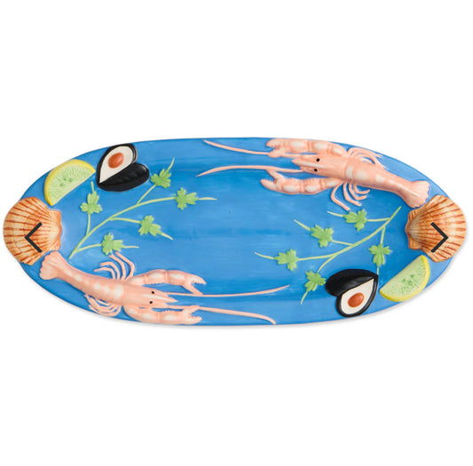 Kip & Co Fruits De Mer Oval Platter