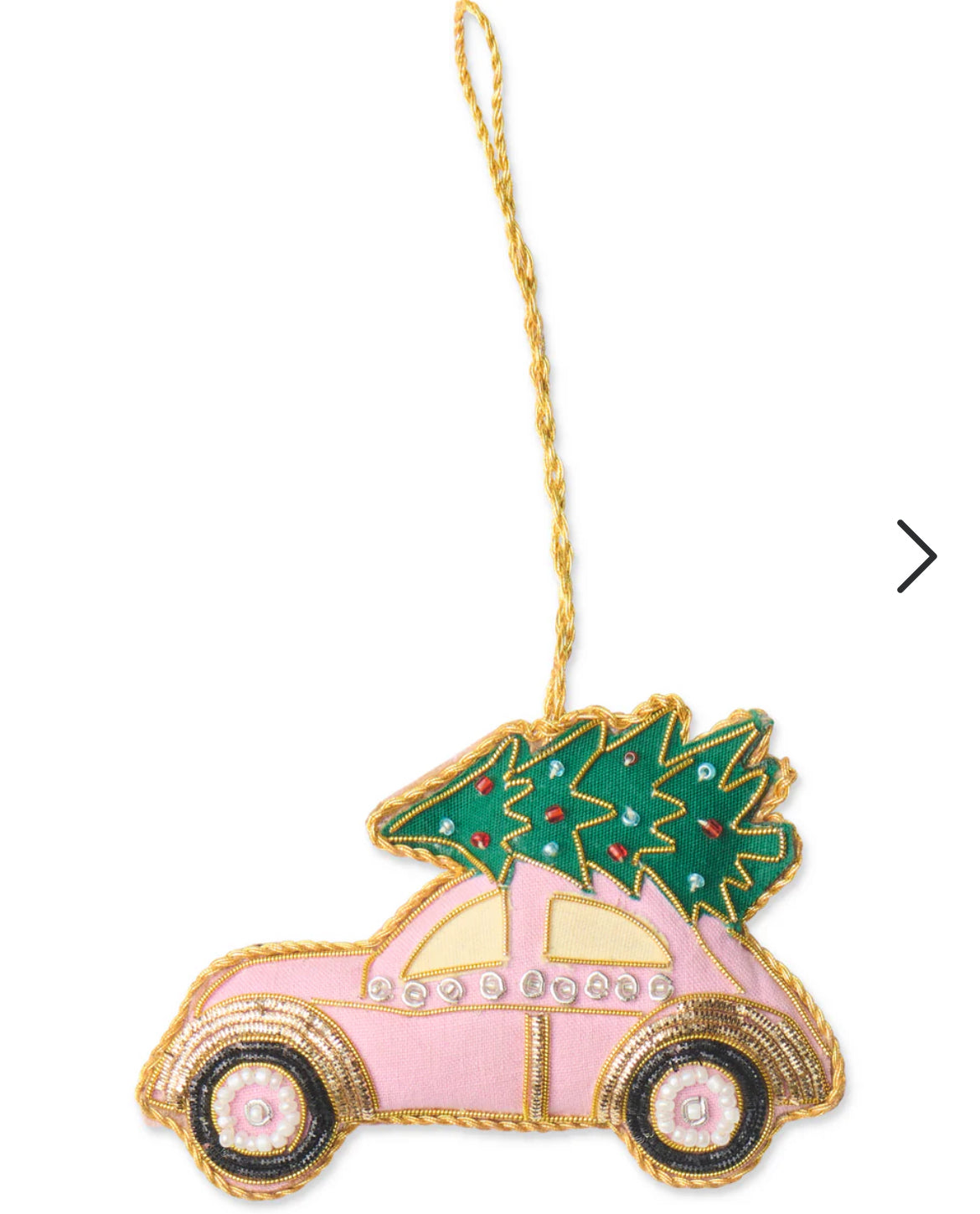 Kip & Co Decoration - FESTIVE PINK CAR