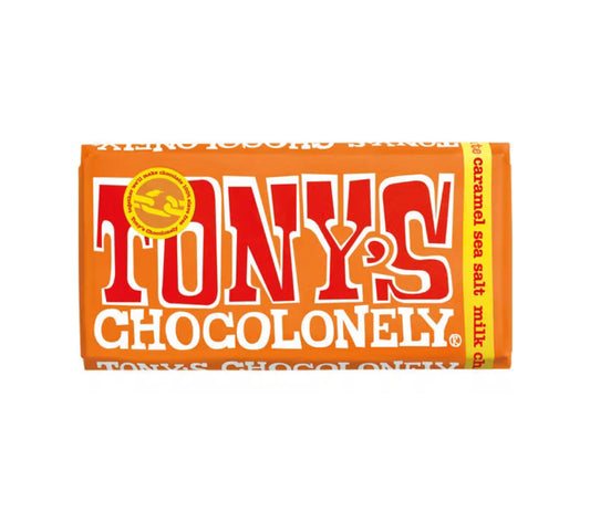 Tony’s Chocolonely - MILK CARAMEL SEA SALT