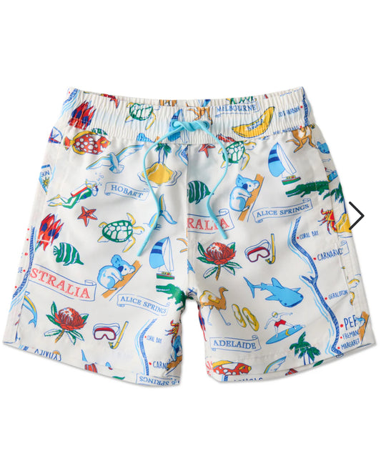 Kip & Co Aussie Road Trip Boardies