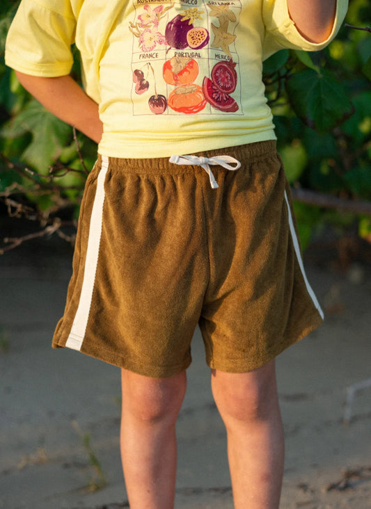 Atmosea Mini Terry Short -  ARMY GREEN