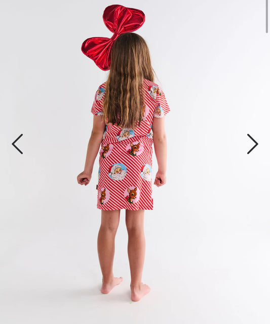 Kip & Co I Love Christmas Spot Teen Oversize Nightie