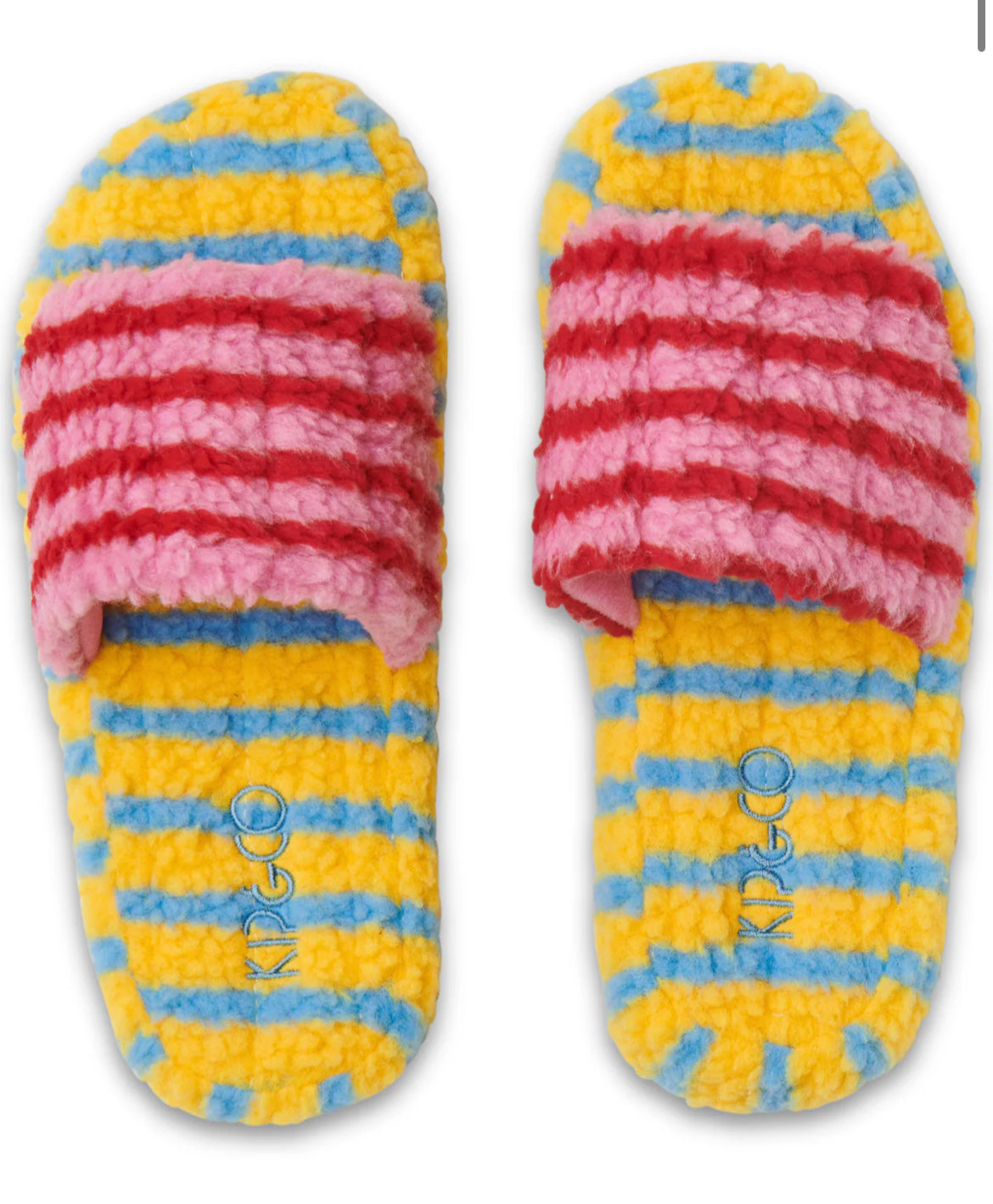 Kip & Co Hawaiian Dreams Quilted Sherpa Adult Slippers