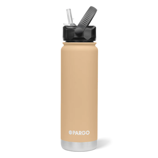 Pargo 750 ml Bottle with Straw - DESERT SAND